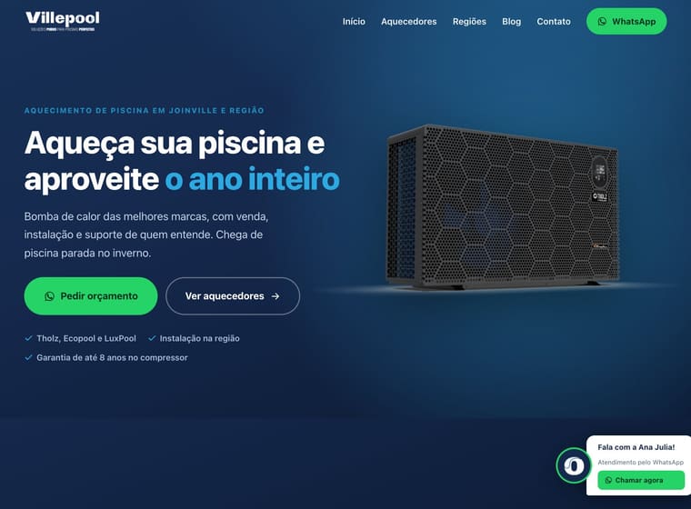 Print do site de Villepool